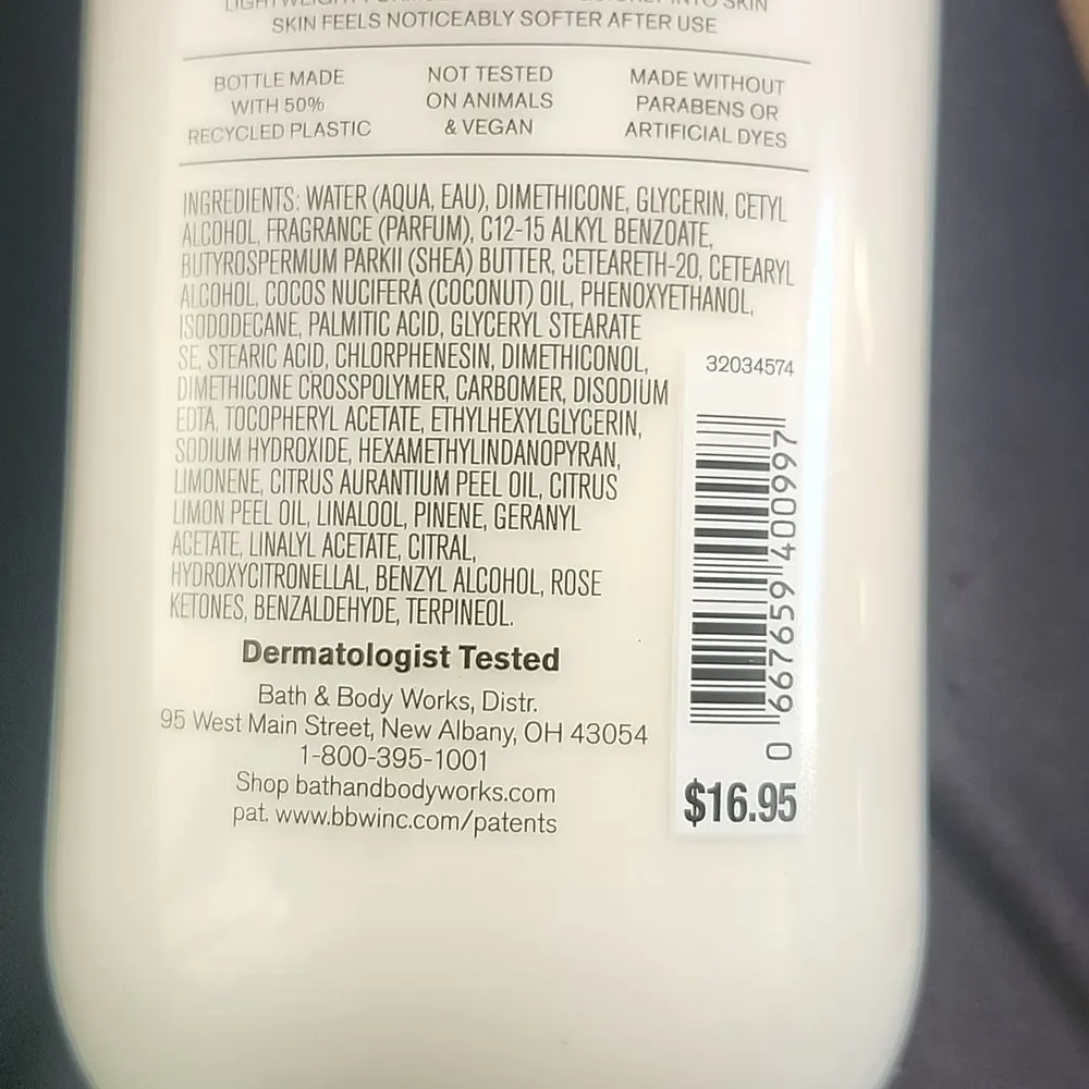 Bath & Body Works Champagne Toast Daily Nourishing Body Lotion, 8 Oz